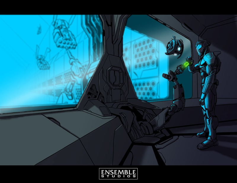 Illustration for article titled Halo MMO Concepts: What Your Sexy Mistress Chief Could Have Looked Like